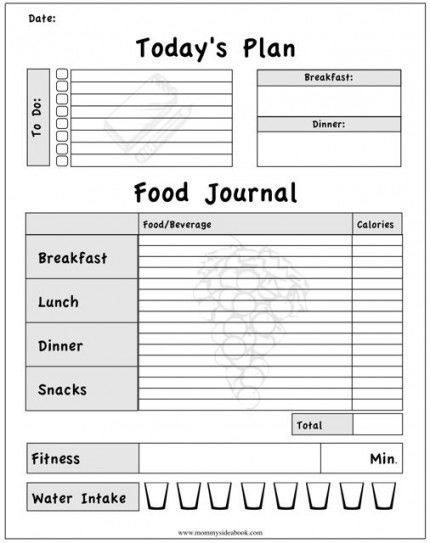 free-printable-bariatric-food-journal